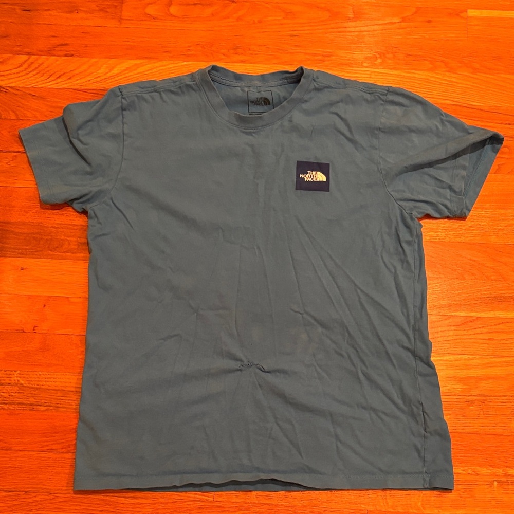 The North Face Men's Bright Blue Short Sleeve Tee